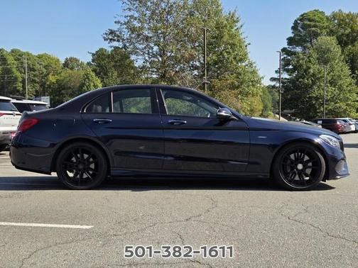Blue 2016 Mercedes-Benz C-Class C 450 AMG 4MATIC
