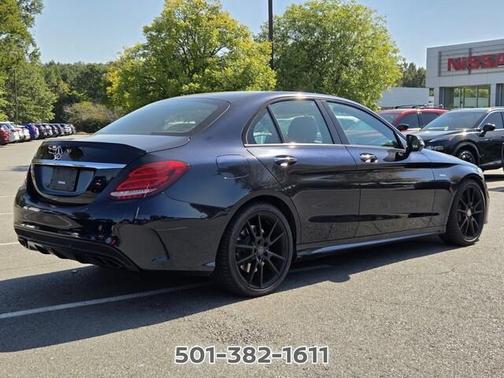 Blue 2016 Mercedes-Benz C-Class C 450 AMG 4MATIC