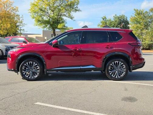 Scarlet Ember Tintcoat 2026 Nissan Rogue Platinum