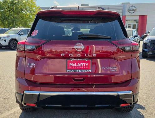Scarlet Ember Tintcoat 2026 Nissan Rogue Platinum