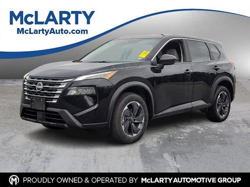 Black 2025 Nissan Rogue SV