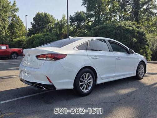 Quartz White Pearl 2018 Hyundai SONATA ECO