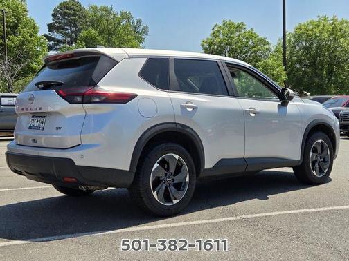 Brilliant Silver Metallic 2024 Nissan Rogue SV