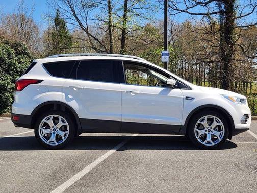 White Platinum 2019 Ford Escape Titanium