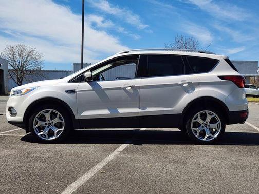 White Platinum 2019 Ford Escape Titanium