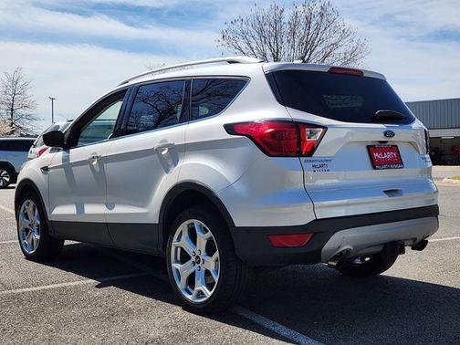 White Platinum 2019 Ford Escape Titanium