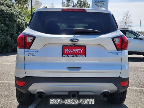White Platinum 2019 Ford Escape Titanium