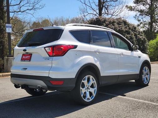 White Platinum 2019 Ford Escape Titanium