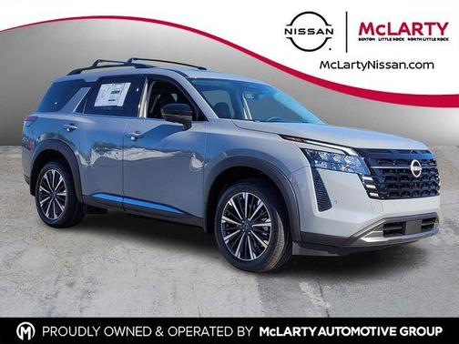 Boulder Gray Metallic 2026 Nissan Pathfinder Platinum