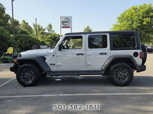 Silver 2024 Jeep Wrangler Sport