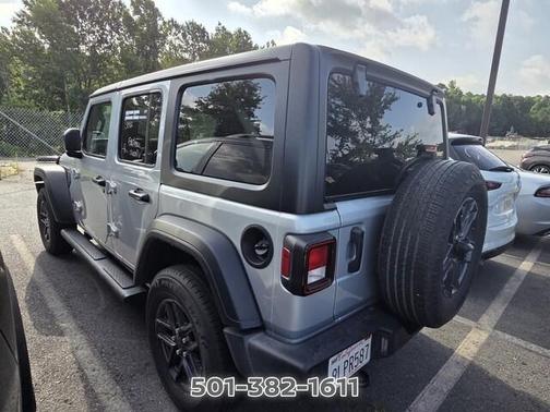 Silver 2024 Jeep Wrangler Sport