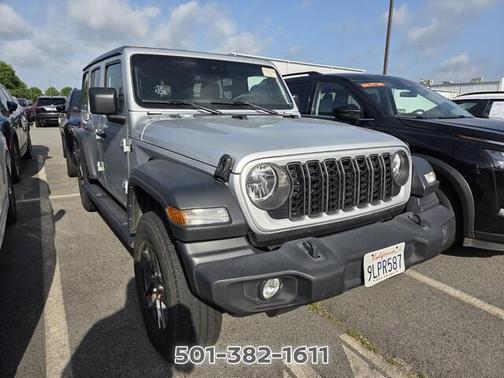 Silver 2024 Jeep Wrangler Sport
