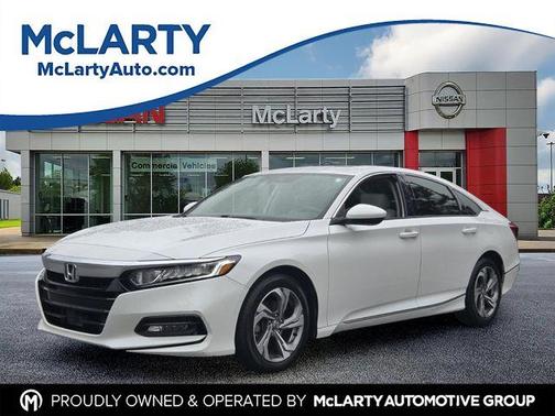 Platinum White Pearl 2019 Honda Accord EX
