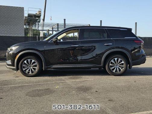 Mineral Black 2023 INFINITI QX60 Pure