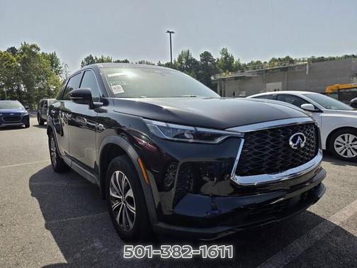 Mineral Black 2023 INFINITI QX60 Pure