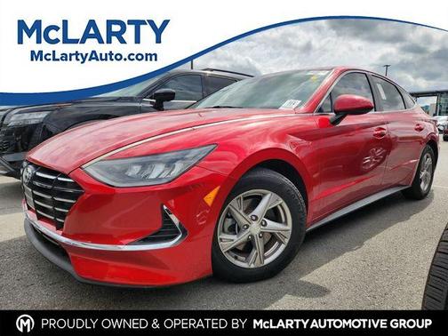 Calypso Red 2021 Hyundai SONATA SE