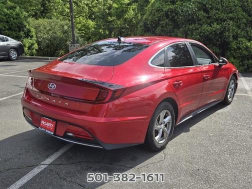 Calypso Red 2021 Hyundai SONATA SE