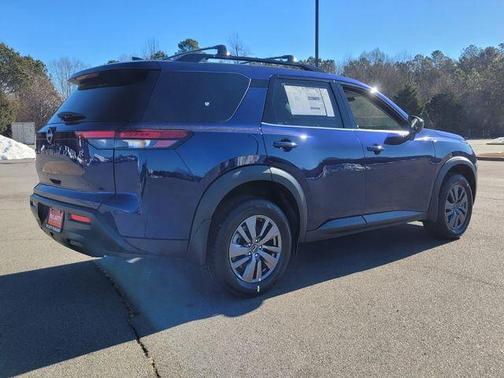 Deep Ocean Blue 2026 Nissan Pathfinder SV