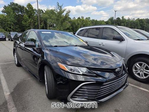 Midnight Black Metallic 2022 Toyota Camry LE