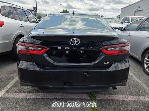 Midnight Black Metallic 2022 Toyota Camry LE