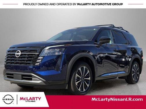 Deep Ocean Blue 2026 Nissan Pathfinder Platinum