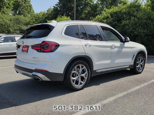 White Metallic 2024 BMW X3 xDrive30i