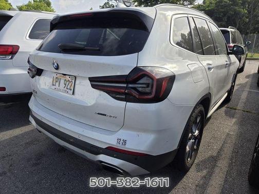 White Metallic 2024 BMW X3 xDrive30i