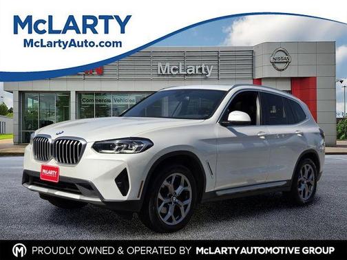White Metallic 2024 BMW X3 xDrive30i