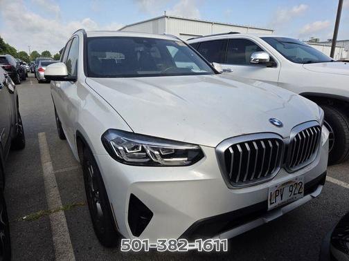 White Metallic 2024 BMW X3 xDrive30i