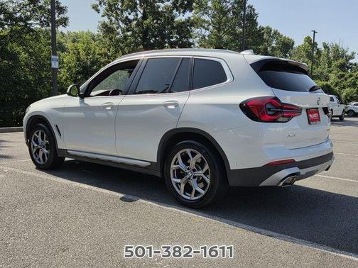 White Metallic 2024 BMW X3 xDrive30i