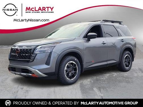 Gun Metallic 2026 Nissan Pathfinder Rock Creek