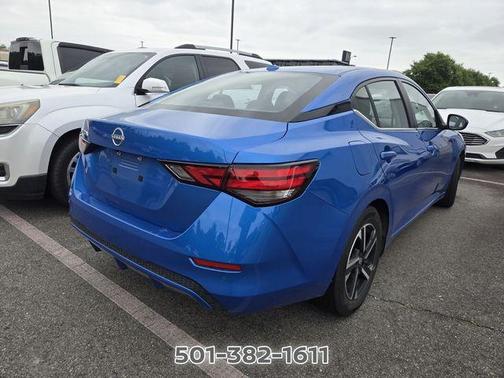 Electric Blue Metallic 2025 Nissan Sentra SV