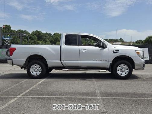 Brilliant Silver 2017 Nissan Titan XD SV