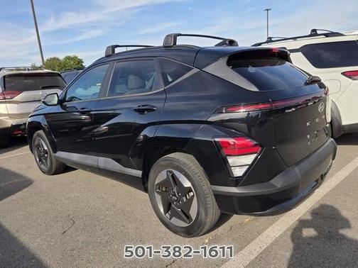 Black 2024 Hyundai KONA EV SEL