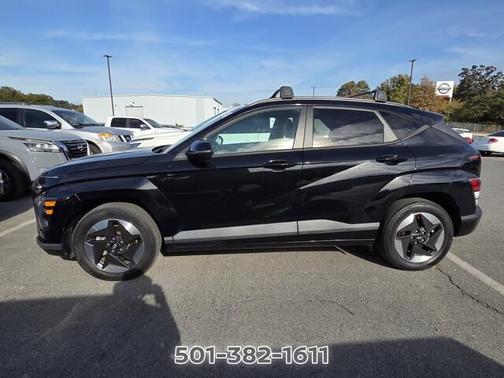 Black 2024 Hyundai KONA EV SEL