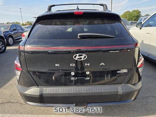 Black 2024 Hyundai KONA EV SEL