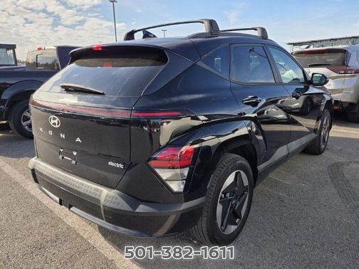 Black 2024 Hyundai KONA EV SEL