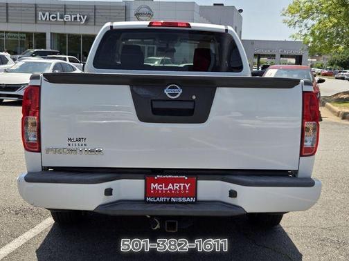 Glacier White 2017 Nissan Frontier S
