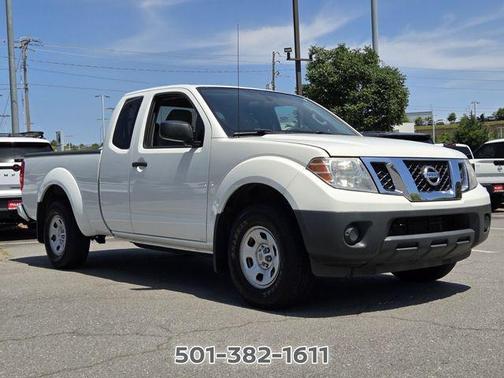 Glacier White 2017 Nissan Frontier S