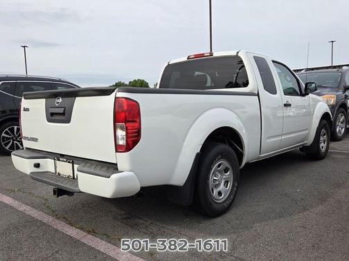 Glacier White 2017 Nissan Frontier S