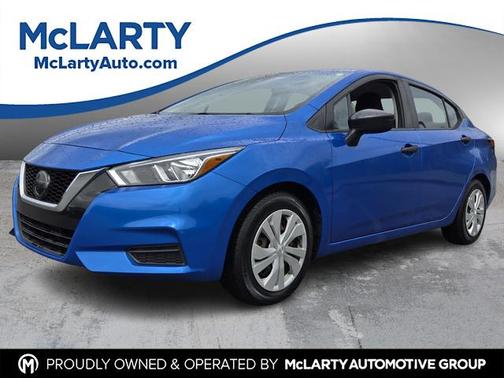 Electric Blue Metallic 2020 Nissan Versa S