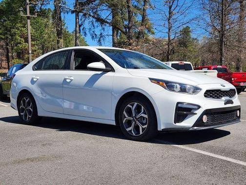 Clear White 2021 Kia Forte LXS