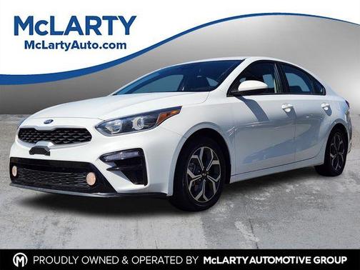 Clear White 2021 Kia Forte LXS
