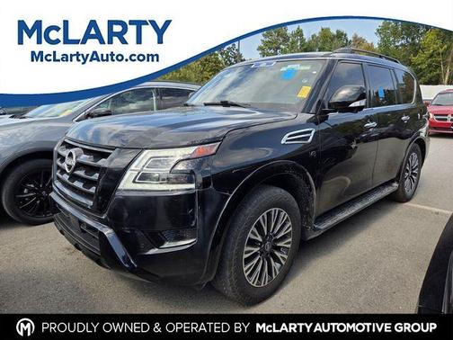Black 2021 Nissan Armada SL