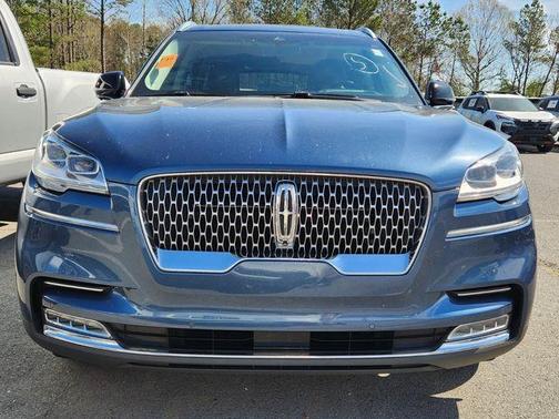 Blue 2020 Lincoln Aviator Reserve AWD