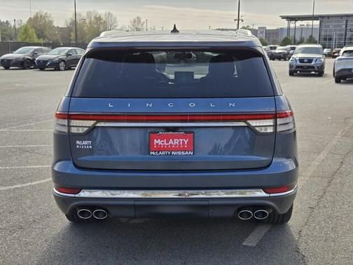 Blue 2020 Lincoln Aviator Reserve AWD