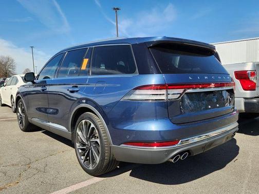 Blue 2020 Lincoln Aviator Reserve AWD