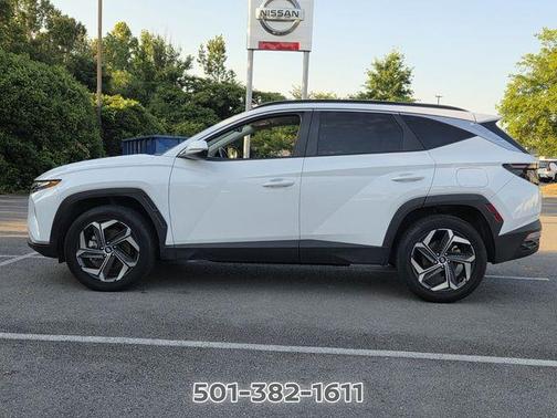 White Pearl 2023 Hyundai TUCSON Hybrid SEL Convenience