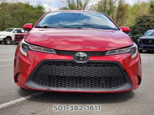 Barcelona Red Metallic 2020 Toyota Corolla LE
