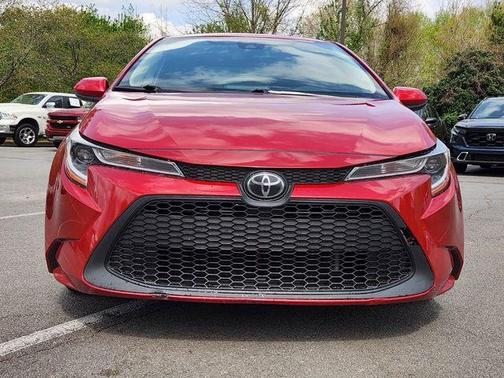 Barcelona Red Metallic 2020 Toyota Corolla LE